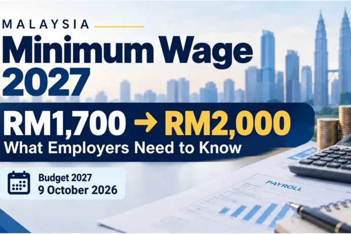 Malaysia Minimum Wage 2027: From RM1,700 Increase to RM2,000